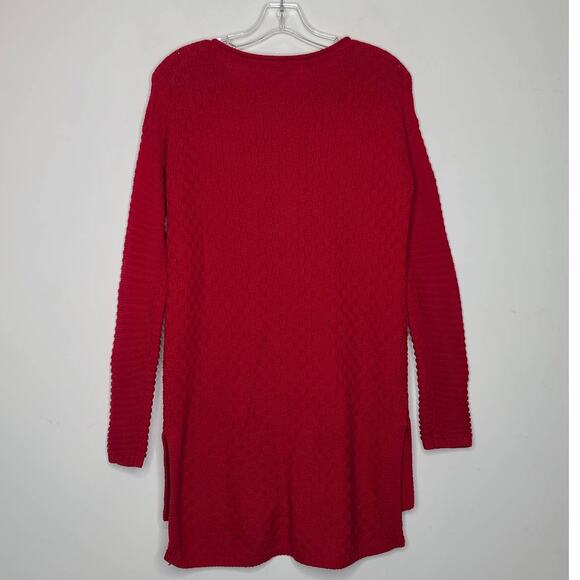 Vince Camuto red long tunic sweater - xs - Picture 3 of 3